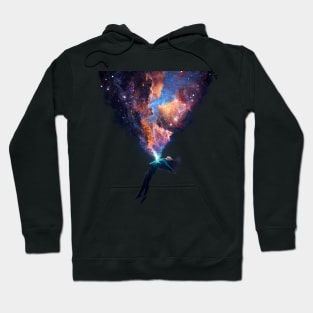 Flying in a dream Hoodie